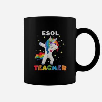 Esol Teacher Unicorn Coffee Mug - Seseable