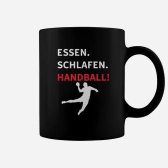 Essen Schlafen Handball! Tassen - Seseable