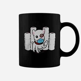 Essential Dog With Toilet Paper Coffee Mug - Seseable