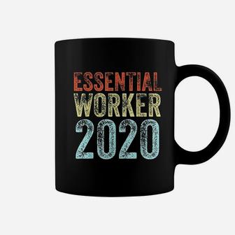 Essential Worker 2020 Funny Job Vintage Employee Gift Coffee Mug - Seseable