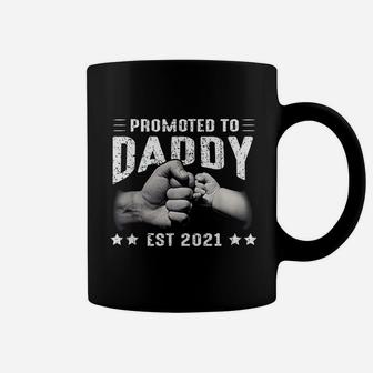 Expecting New Dad Gifts Soon To Be Promoted To Daddy 2021 Coffee Mug - Seseable