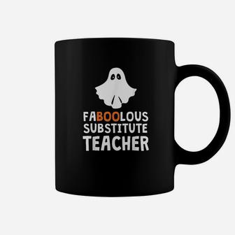 Faboolous Substitute Teacher Halloween Coffee Mug - Seseable