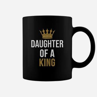 Father And Daughter Daughter Of A King Coffee Mug - Seseable