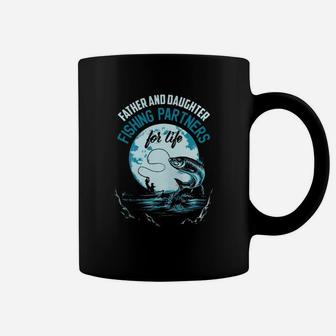 Father And Daughter Fishing Partners Coffee Mug - Seseable