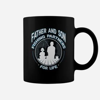 Father And Son Fishing Partners Funny Coffee Mug - Seseable