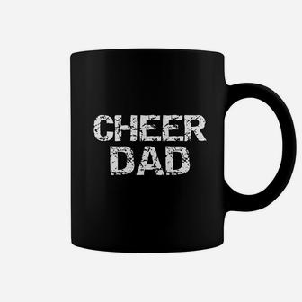 Father Cheerleading Gift From Cheerleader Daughter Cheer Dad Coffee Mug - Seseable