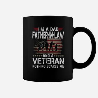 Father-in-law Veteran Fathers Day Gift From Daughter For Dad Coffee Mug - Seseable