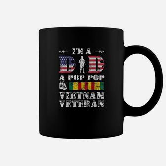 Fathers Day Dad Pop Pop Vietnam Veteran Coffee Mug - Seseable