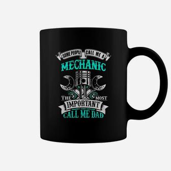 Fathers Day - Mens Mechanic Dad Gift For Fathers Day Coffee Mug - Seseable