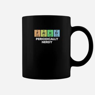 Fathers Day Periodic Table Shirt Nerdy Science Color Dark Premium Coffee Mug - Seseable