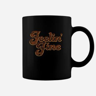 Feelin Fine 70s Vintage Retro Coffee Mug | Seseable UK