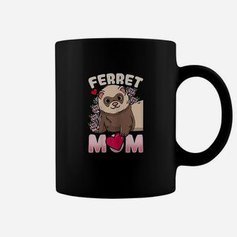Ferret Mom Ferret Lovers And Owners Coffee Mug - Seseable