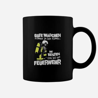 Feuerwehr Tassen: Gute Mädchen & Beste Feuerwehrfrauen - Seseable