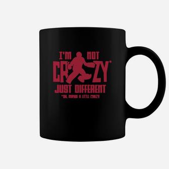 Field Hockey Goalie - I'm Not Crazy Just Different Coffee Mug - Seseable