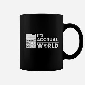 Finance Accounting Accrual World Calculator I Gift Idea Coffee Mug - Seseable