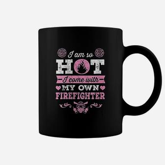 Firefighter Girlfriend Or Wife Fireman, best friend gifts Coffee Mug - Seseable