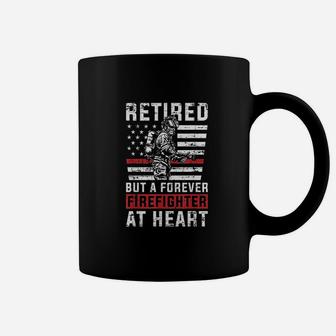 Fireman Pride 911 Rescue Retirement Gift Retired Firefighter Coffee Mug - Seseable