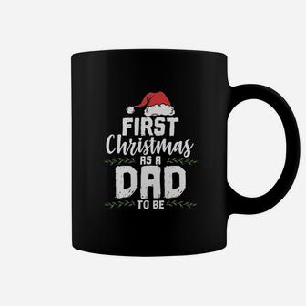 First Christmas As A Daddy To Be Future Father Coffee Mug - Seseable