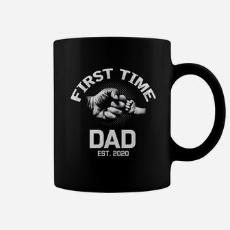 First Time Dad Est 2020 Fathers Day Gift For Dad Coffee Mug - Seseable