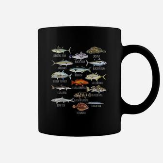 Fish Species Biology Types Of Saltwater Fish Fishing Coffee Mug - Seseable