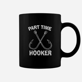 Fishing Gear Funny Part Time Vintage Gift Hooker Coffee Mug - Seseable
