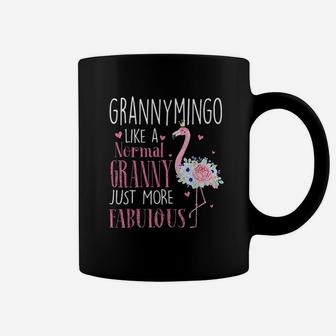 Flamingo Grannymingo Like A Normal Granny Gift Funny Grandma Coffee Mug - Seseable