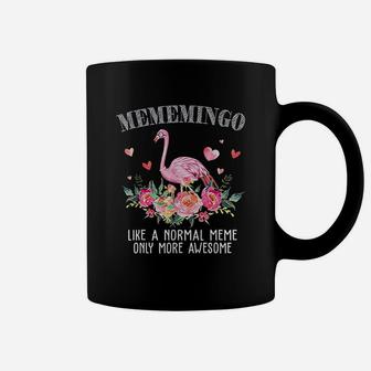 Flamingo Mememingo Like A Normal Meme Gifts Funny Grandma Coffee Mug - Seseable