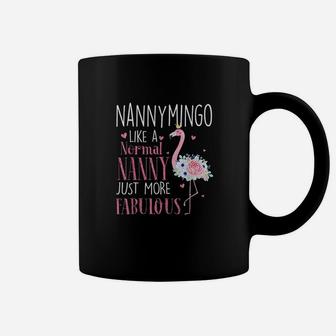 Flamingo Nannymingo Like A Normal Nanny Gifts Funny Grandma Coffee Mug - Seseable
