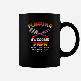 Flipping Awesome Papa, dad birthday gifts Coffee Mug - Seseable
