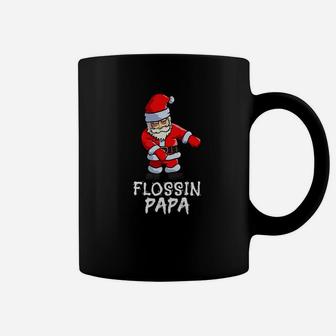 Flossin Papa Santa Floss Christmas Shirts For Couples Coffee Mug | Seseable FR