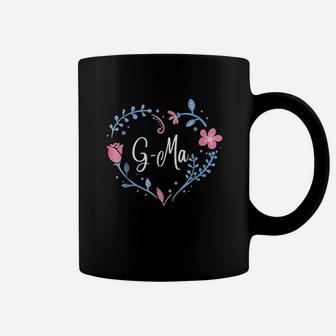 Flower G-ma Grandma Christmas Birthday Coffee Mug - Seseable