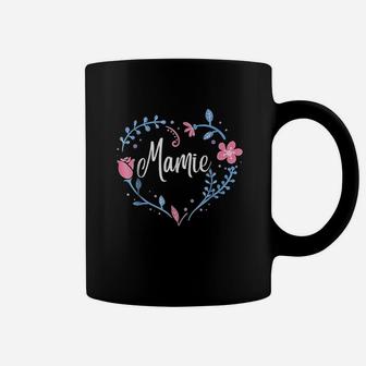 Flower Mamie Grandma Christmas Birthday Gift Coffee Mug | Seseable UK