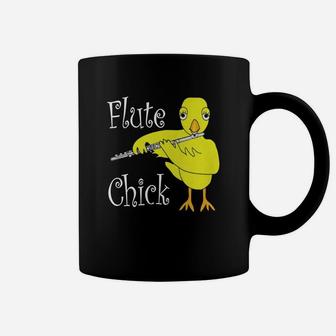 Flute Chick Text Coffee Mug - Seseable