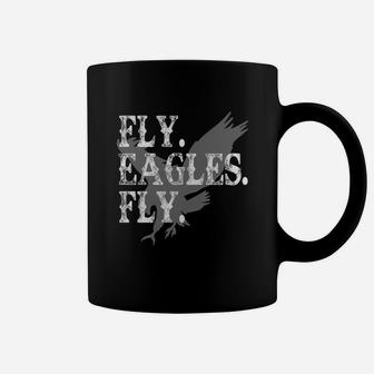 Flying Eagles Shirt Says Fly Eagles Fly-great Gift Vintage T-shirt Coffee Mug - Seseable