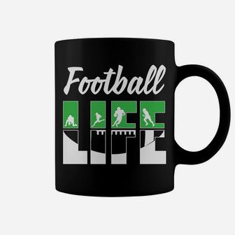 Football Life Football Team Players The Best Sport Gift Coffee Mug - Seseable