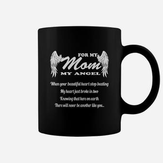 For My Mom-missing Mother Memorial Tee Coffee Mug - Seseable