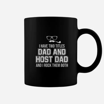 Foreign Host Family Dad Father Title Exchange Student Gift Coffee Mug - Seseable