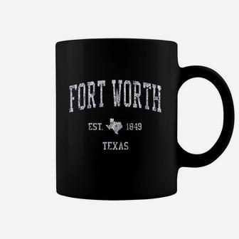 Fort Worth Texas Vintage Sports Design F. Worth Coffee Mug - Seseable