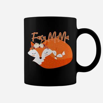 Foxy Mama For Fox Lover Mama Fox Coffee Mug - Seseable