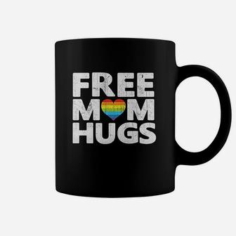 Free Mom Hugs Free Mom Hugs Rainbow Gay Pride Coffee Mug - Seseable
