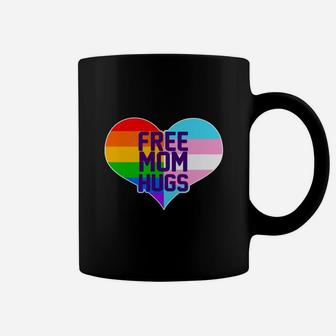 Free Mom Hugs Lgbt Support Coffee Mug - Seseable