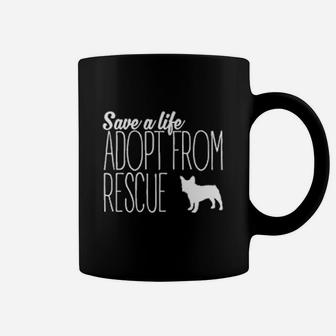 French Bulldog Adoption Saving Life Coffee Mug - Seseable