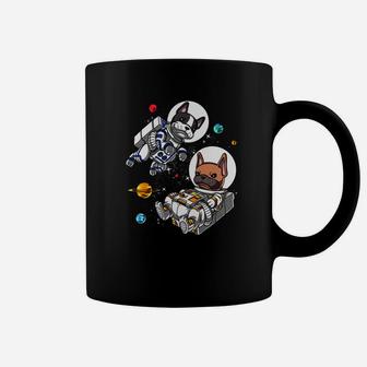 French Bulldog Space Astronaut Funny Cosmic Dog Premium Coffee Mug - Seseable