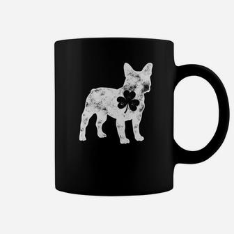 French Bulldog St Patricks Day Men Dog Shamrock Gift Coffee Mug - Seseable