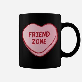 Friend Zone Valentines Day Sweet Candy Heart Coffee Mug - Seseable