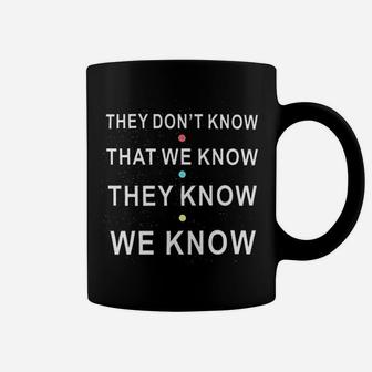 Friends They Dont Know Women Colorful Dots Graphic Coffee Mug - Seseable