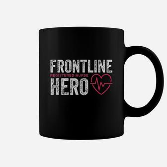 Frontline Hero Registered Nurse Frontline Essential Worker Coffee Mug - Seseable