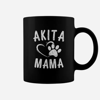Fun Akita Mama Gift Pet Lover Apparel Dog Akita Mom Coffee Mug - Seseable
