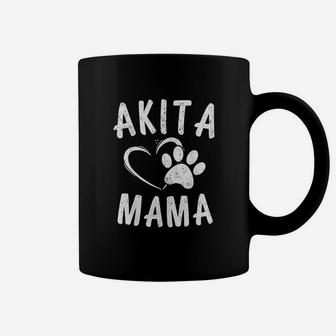 Fun Akita Mama Gift Pet Lover Dog Akita Mom Coffee Mug - Seseable