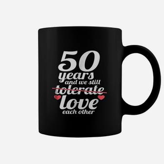 Funny 50th Anniversary Golden Wedding Gift Coffee Mug - Seseable